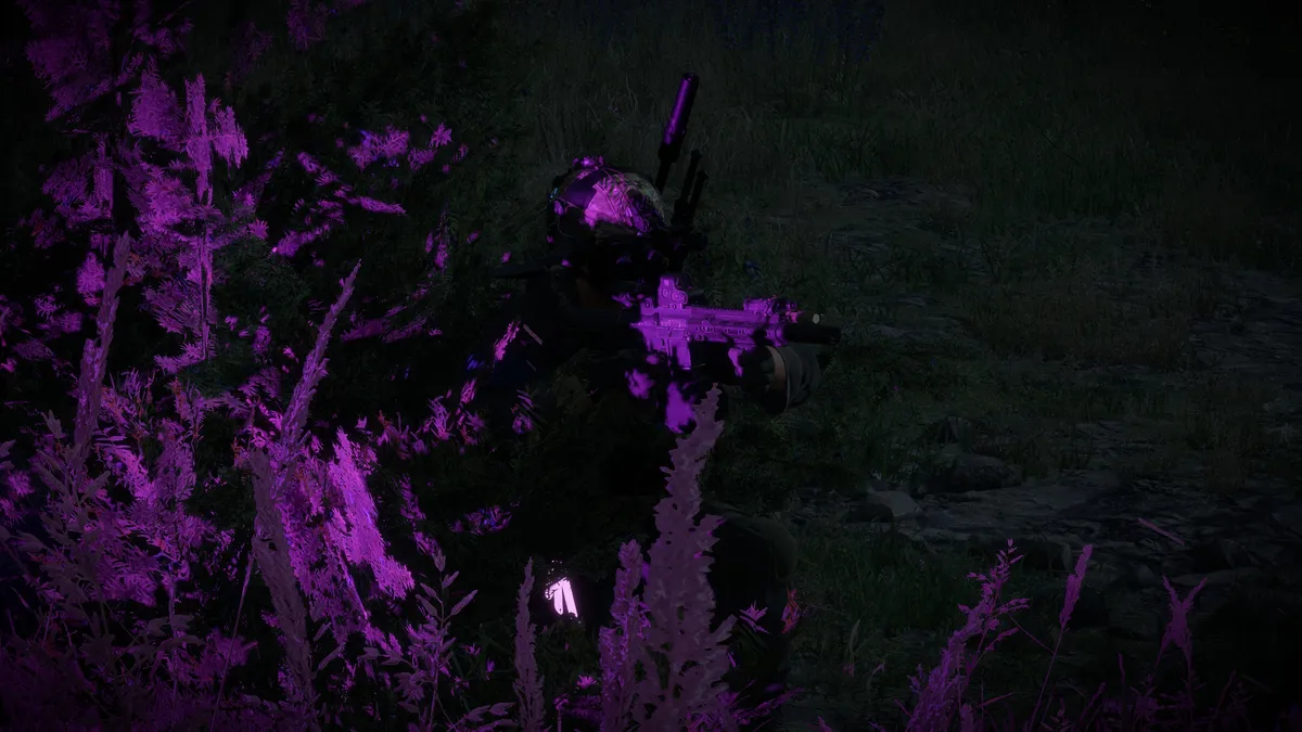 Throwable Road Flares — in-game still 1